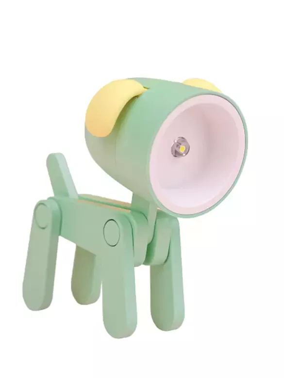 Mini Yeşil Led Gece Lambası Sevimli Köpek Çocuklar Yatak Odası Başucu Oyuncak Masa Lambası Mini Yeşil Led Gece Lambası Sevimli Köpek Çocuklar Yatak Odası Başucu Oyuncak Masa Lambası