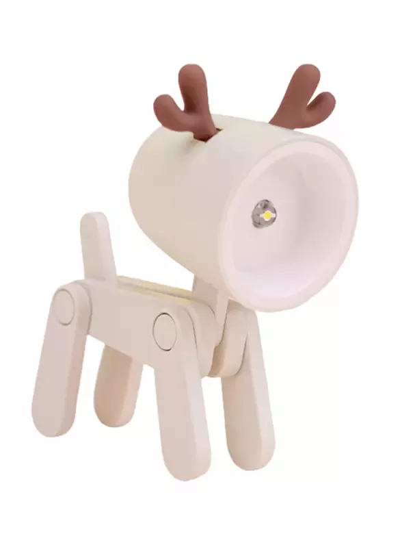 Mini Beyaz Led Gece Lambası Sevimli Geyik Çocuklar Yatak Odası Başucu Oyuncak Masa Lambası Mini Beyaz Led Gece Lambası Sevimli Geyik Çocuklar Yatak Odası Başucu Oyuncak Masa Lambası