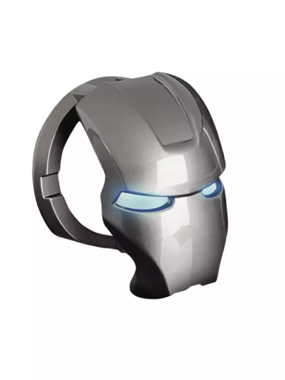Start Stop Çerçevesi Koruyucu Kapak Metal Iron Man Gri Start Stop Çerçevesi Koruyucu Kapak Metal Iron Man Gri