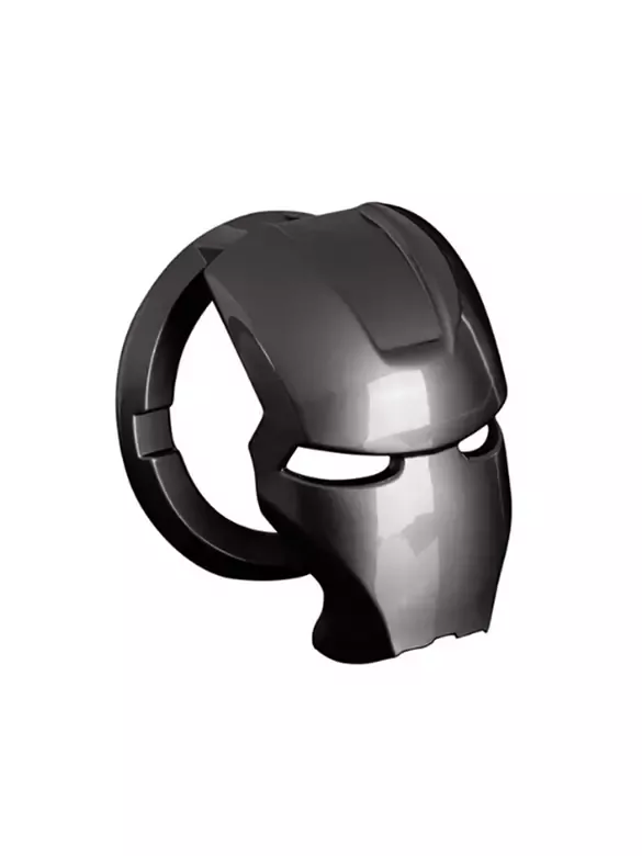 Start Stop Çerçevesi Koruyucu Kapak Metal Iron Man Siyah Start Stop Çerçevesi Koruyucu Kapak Metal Iron Man Siyah