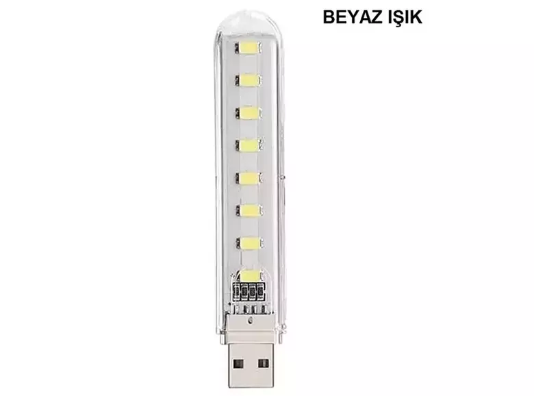 8 Led Beyaz Taşınabilir Mini Usb Led Lamba 5730 Smd Kamp Stick Led 8 Led Beyaz Taşınabilir Mini Usb Led Lamba 5730 Smd Kamp Stick Led