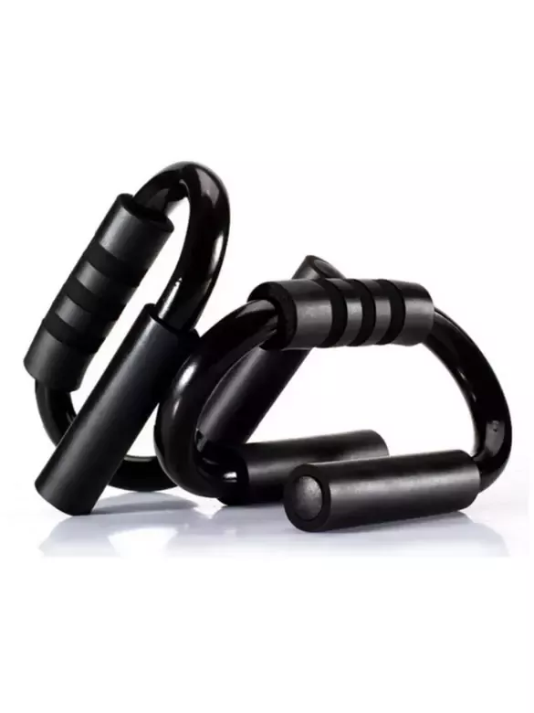 Siyah Push Up Stands Profesyonel Şınav Karın Kası Egzersiz Spor Aleti
