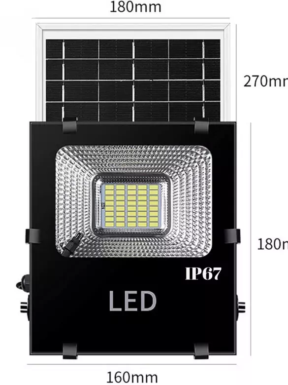 60w Solar Projektör Güneş Enerjili Sokak Armatürü Duvar Lambası 60w Solar Projektör Güneş Enerjili Sokak Armatürü Duvar Lambası