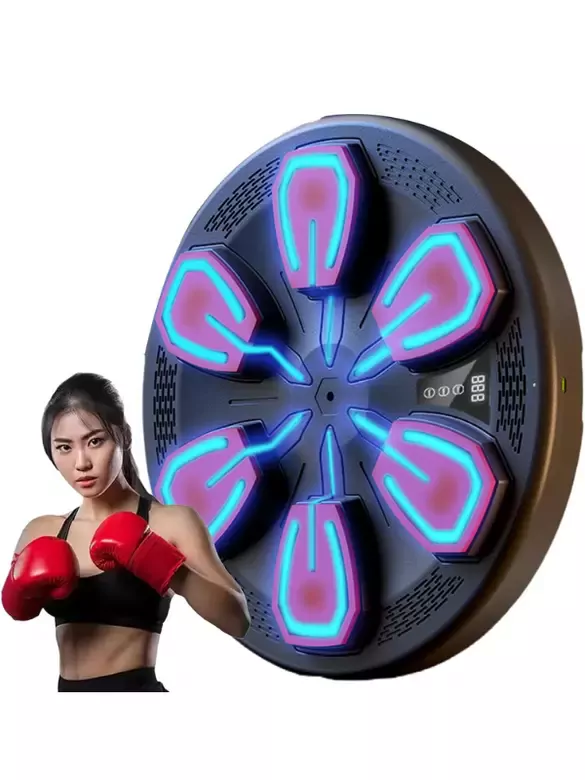 Müzik Boks Makinesi Akıllı Bluetooth Boks Ekipmanları Boks Meraklıları için, Otomatik Sayma Müzik Boks Makinesi Akıllı Bluetooth Boks Ekipmanları Boks Meraklıları için, Otomatik Sayma