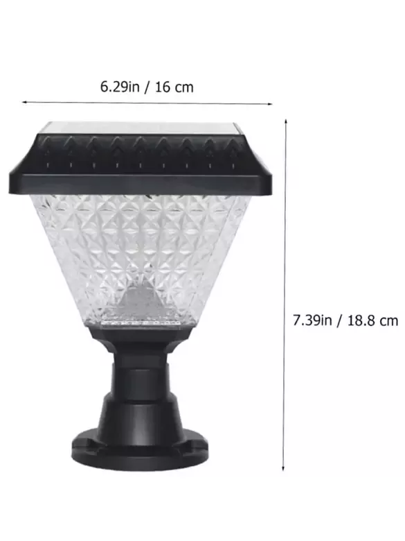 Solar Set Üstü Dekoratif Bahçe Armatürü Aydınlatma