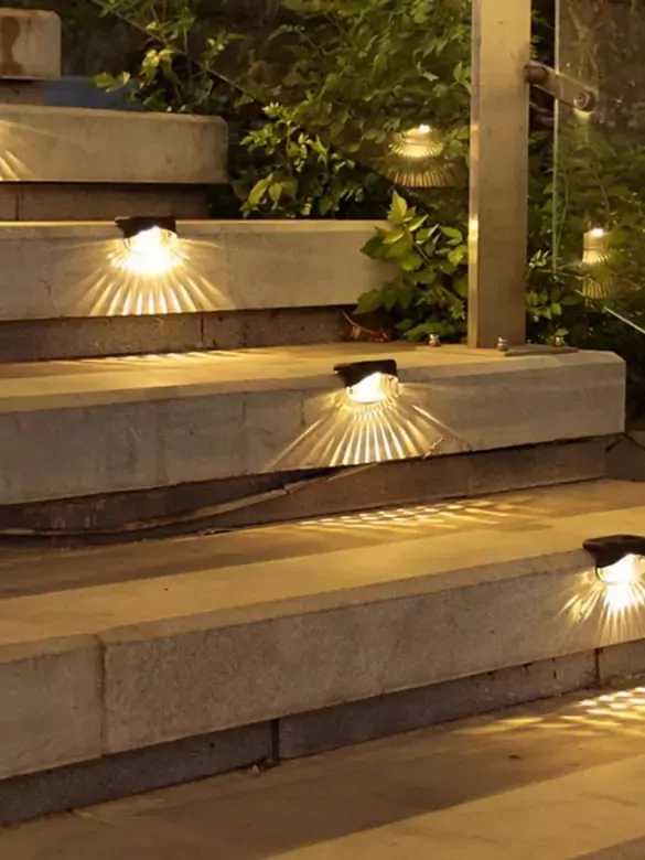2 Adet Köşebent Merdiven Veranda Solar Güneş Enerjili Bahçe Led Lamba Dekor Bahçe Balkon Aydınlatma 2 Adet Köşebent Merdiven Veranda Solar Güneş Enerjili Bahçe Led Lamba Dekor Bahçe Balkon Aydınlatma