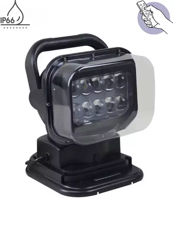 Dönebilen Uzaktan Kumandalı Spot Off Road Kamyoneti Araba Tekne Işıldak 50W Dönebilen Uzaktan Kumandalı Spot Off Road Kamyoneti Araba Tekne Işıldak 50W