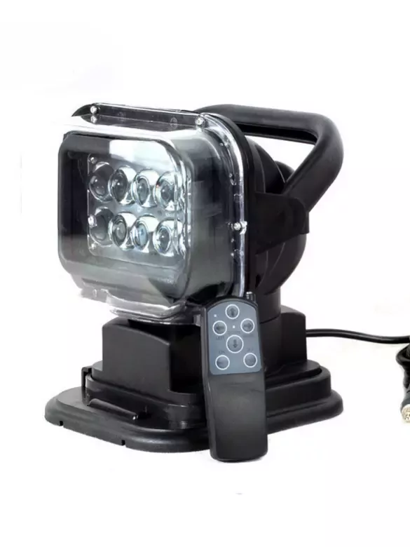 Dönebilen Uzaktan Kumandalı Spot Off Road Kamyoneti Araba Tekne Işıldak 50W Dönebilen Uzaktan Kumandalı Spot Off Road Kamyoneti Araba Tekne Işıldak 50W