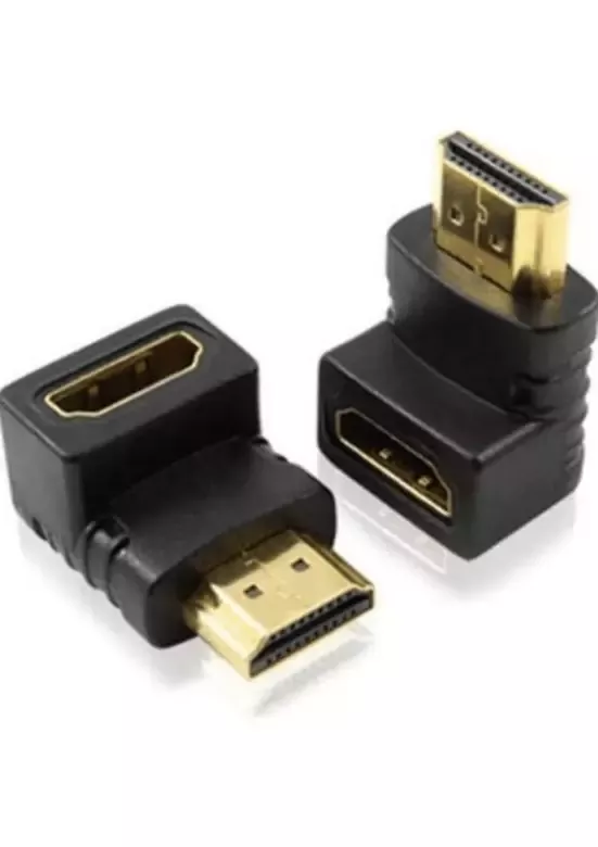 90 Köşe Dirsek Erkek-Dişi Uzatma HDMI Çevirici