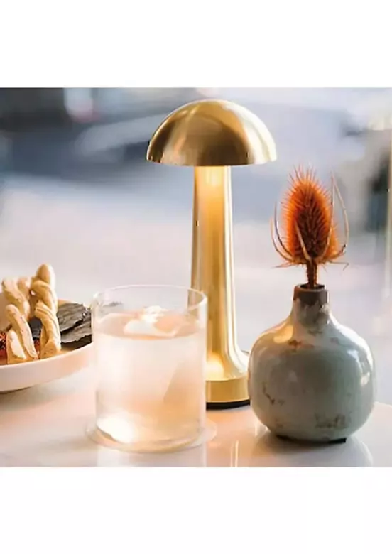 Lizbon 3 Işık Renkli Şarjlı Dim Edilebilir Masa Lambası Gold Lizbon 3 Işık Renkli Şarjlı Dim Edilebilir Masa Lambası Gold