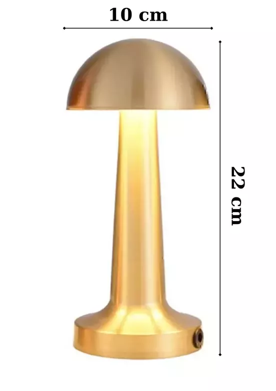 Lizbon 3 Işık Renkli Şarjlı Dim Edilebilir Masa Lambası Gold Lizbon 3 Işık Renkli Şarjlı Dim Edilebilir Masa Lambası Gold