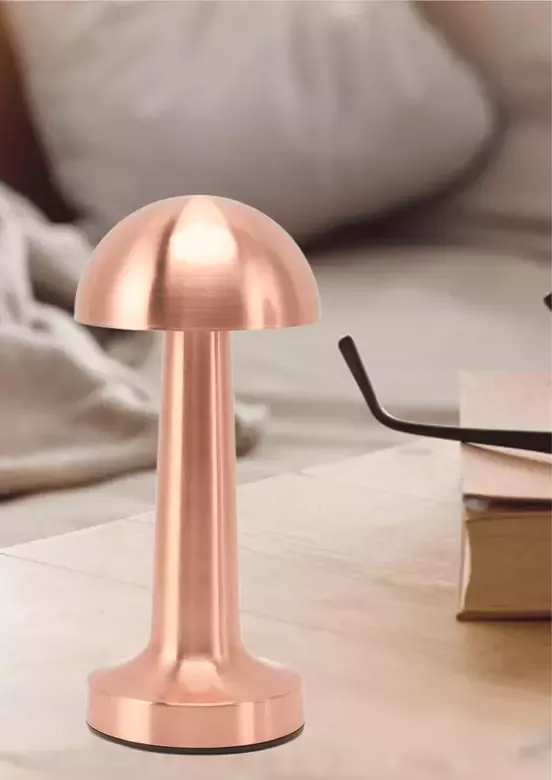 Lizbon 3 Işık Renkli Şarjlı Dim Edilebilir Masa Lambası Rose Lizbon 3 Işık Renkli Şarjlı Dim Edilebilir Masa Lambası Rose