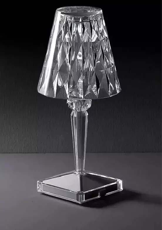 Akrilik Kristal Led Şarjlı Masa Üstü Lamba Kumandalı RGB Akrilik Kristal Led Şarjlı Masa Üstü Lamba Kumandalı RGB