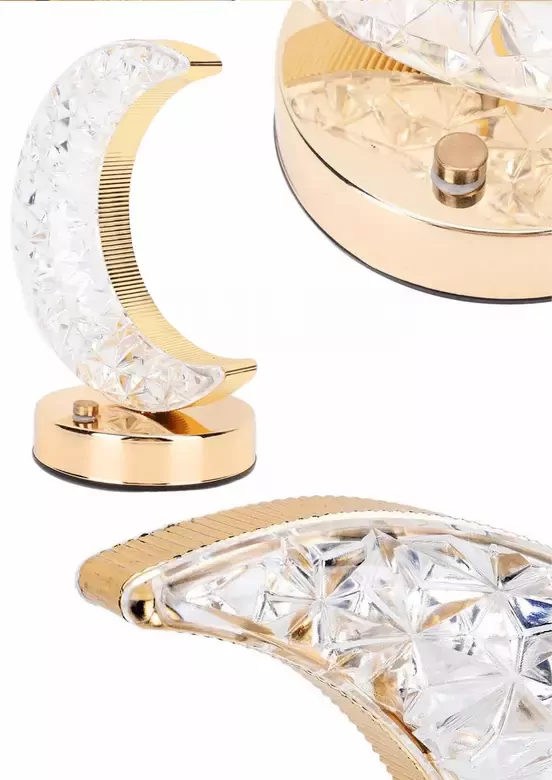 Dekoratif Ay Işığı Hilal Masa Lambası Crystal Moon USB Şarjlı 3 Modlu Ambiyans Led Gece Lambası Dekoratif Ay Işığı Hilal Masa Lambası Crystal Moon USB Şarjlı 3 Modlu Ambiyans Led Gece Lambası