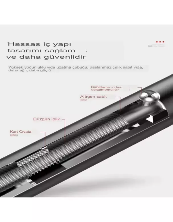 Yeni Nesil 95-125CM Kapı Barı Koridor Barfiksi Barfix Spor Aleti Demiri Barfiks Çubuğu