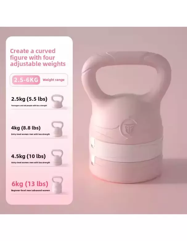 Fitness Kettlebell Spor Kadınlar Kettlebell erkekler Gluteal Kas Eğitimi Dambıl Squat Güç Fitness