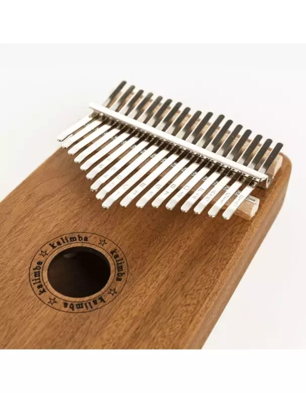 Klx-520 Hakiki Ağaç Kalimba Ahşap Desenli 17 Paslanmaz Tuşlu (FULL SET)