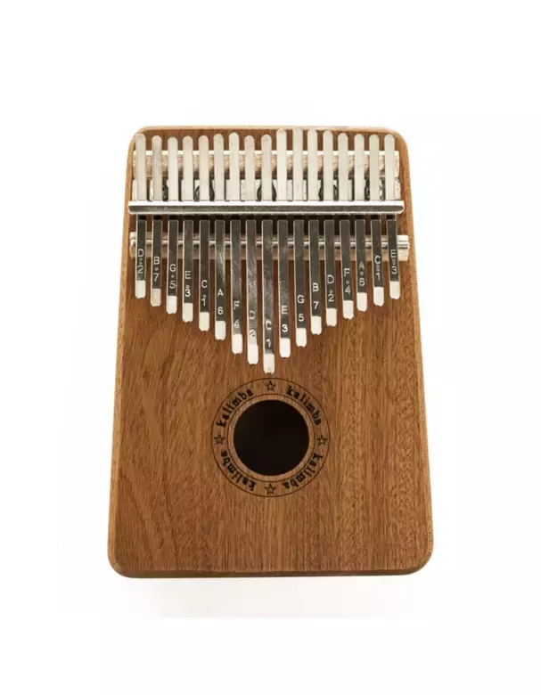 Klx-520 Hakiki Ağaç Kalimba Ahşap Desenli 17 Paslanmaz Tuşlu (FULL SET)
