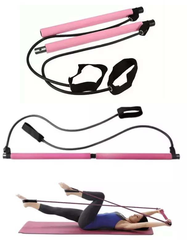 Squat Pilates Jimnastik Egzersiz Çubuğu Portable Studio Squat Barı