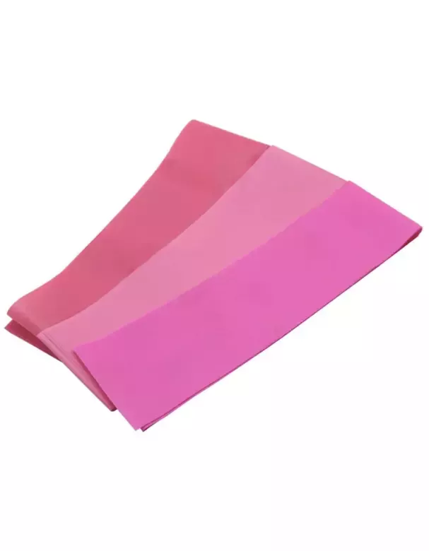 3 Adet Pilates Bandı Plates Egzersiz Direnç Lastiği Seti