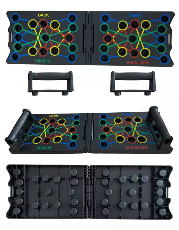 Büyük Şınav Tahtası Çalışma Platformu Aleti Barları Push-up Kondisyon Fitness Spor