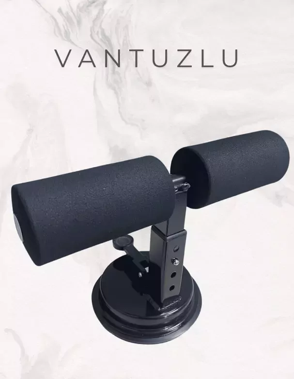 Vantuzlu Mekik Çekme Metal Spor Aleti Karın Egzersizi Evde Spor Egzersiz