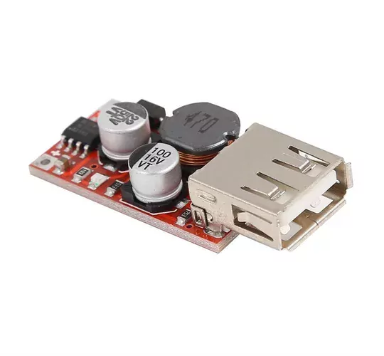 DC-DC Araç USB Modülü 9V 12V 24V Gerilimi 5V Voltaj Düşürücü 3A