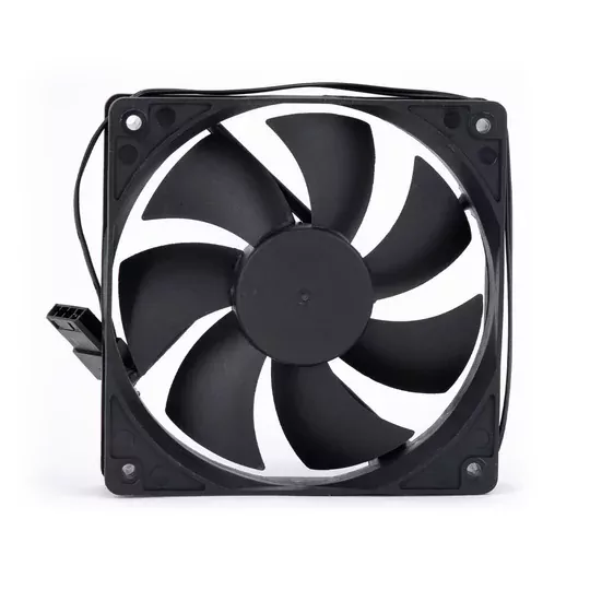DC 12V 4 Pinli 120x120mm 12cm Kare Kasa Fanı Sleeve Bearing Fan
