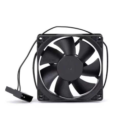 DC 12V 4 Pinli 80x80mm 8cm Kare Kasa Fanı Sleeve Bearing Fan