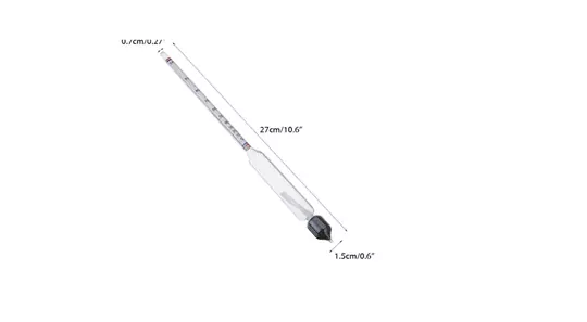 27CM Uzun Form Dansimetre Alkol-Metre 0-100 Derece Alkol Ölçer 27CM Uzun Form Dansimetre Alkol-Metre 0-100 Derece Alkol Ölçer