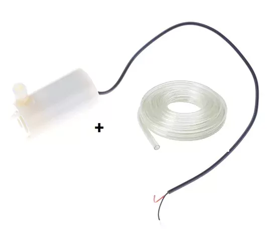Mini Yatay Dalgıç Su Pompası DC 2.5V-6V 120L/H Dalgıç Pompa