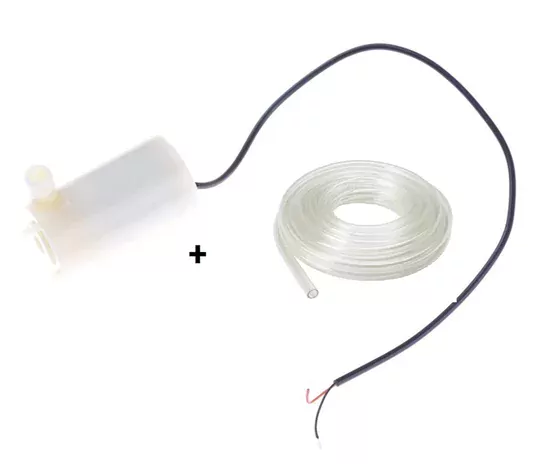 Mini Yatay Dalgıç Su Pompası DC 2.5V-6V 120L/H Dalgıç Pompa