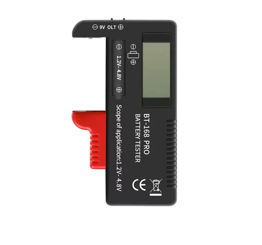 BT-168 Pro LCD Ekranlı Dijital Pil Kapasite Ölçüm Test Cihazı