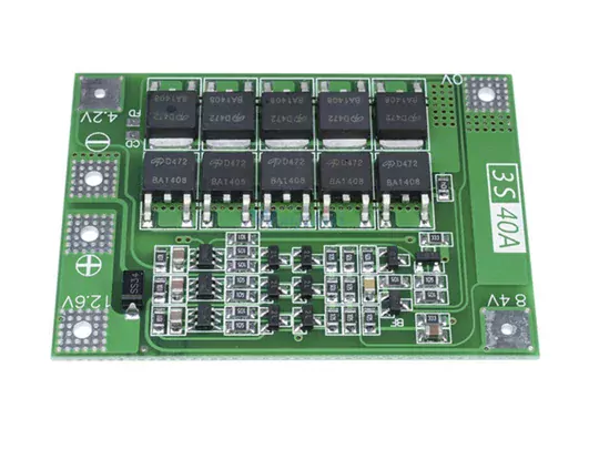 3S 40A Standart 12.6V BMS 18650 Lityum Pil Şarj Koruma Devresi