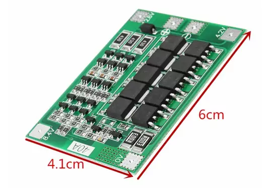 3S 40A 18650 BMS Lityum Pil Şarj Koruma Modülü Balans Versiyon
