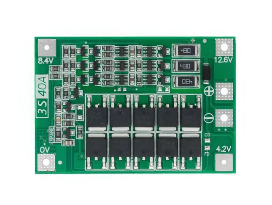 3S 40A 18650 BMS Lityum Pil Şarj Koruma Modülü Balans Versiyon