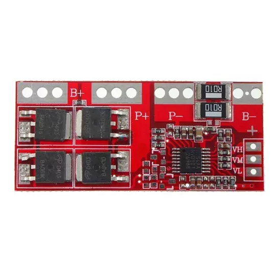 4S 30A BMS 14.8V Lityum 18650 Batarya Pil Şarj Koruma Devresi