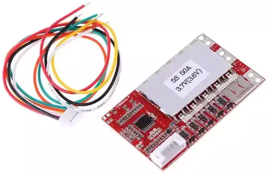 3S 4S 5S 50A 3.7V 18650 Lityum Pil PCB BMS Korumalı Şarj Devresi