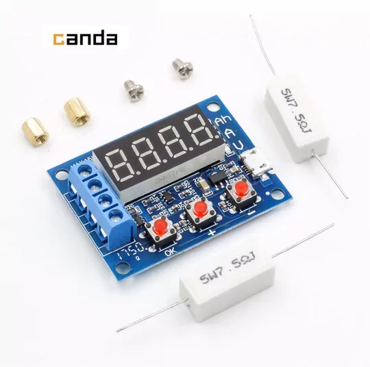 ZB2L3 Akü 18650 Lityum Pil Kapasite Ölçer Test Cihazı 1.5-15V 3A