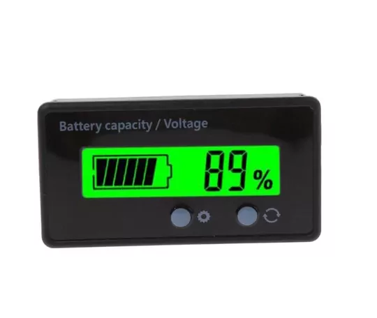 6V-73V Asit Kurşun Lityum Pil Test Kapasite Göstergesi Voltmetre