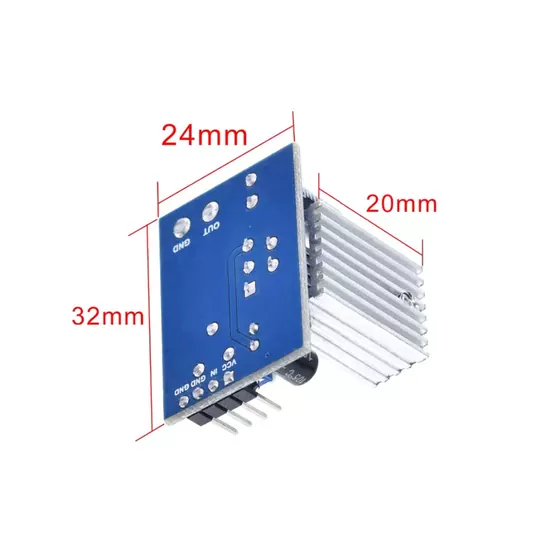 TDA2030A Mono Amfi Devresi Ses Yükseltici 18W 6V-12V