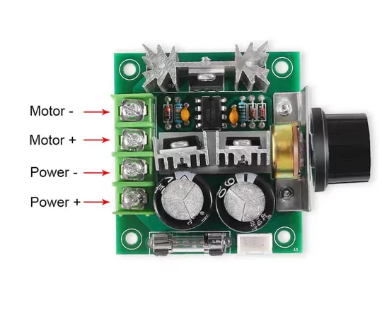 10A PWM Motor Hız Kontrol Devresi Dimmer DC 12V-40V 24V 36V