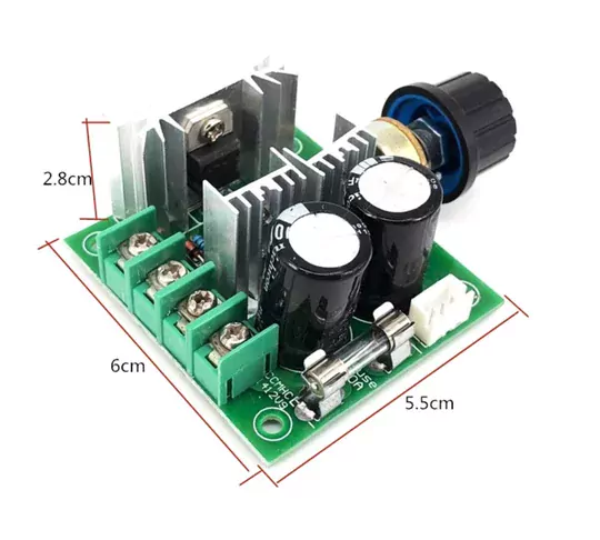 10A PWM Motor Hız Kontrol Devresi Dimmer DC 12V-40V 24V 36V