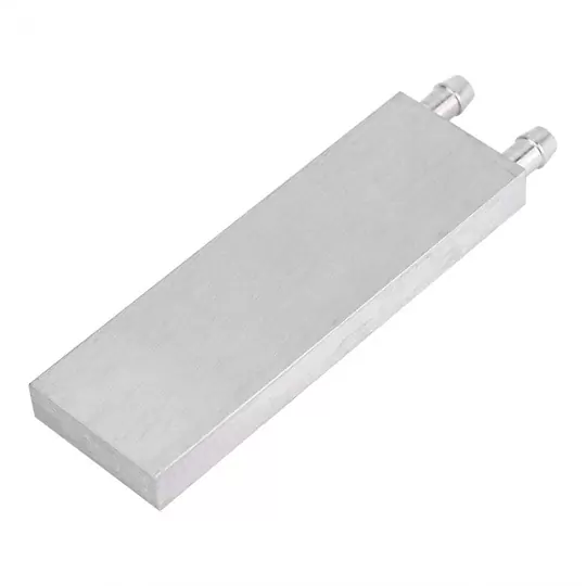 Alüminyum Su Sıvı Isıtma CPU Soğutma Bloğu 40x160mm