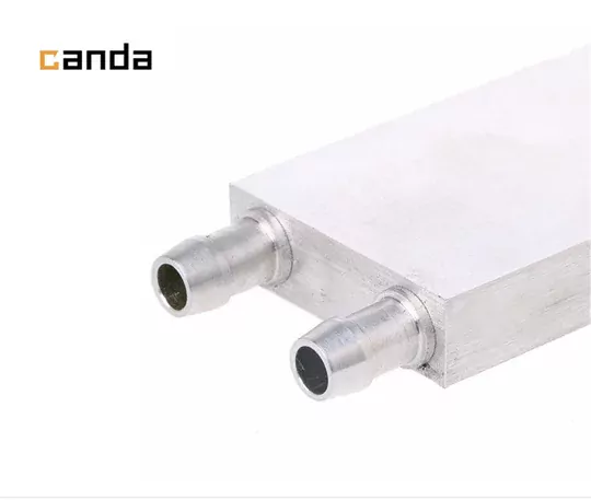 Alüminyum Su Sıvı Isıtma CPU Soğutma Bloğu 40x200mm