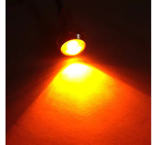 2 Adet Vidalı Kartal Gözü Eagle Eye Gündüz Ledi Ayna Altı Ledi