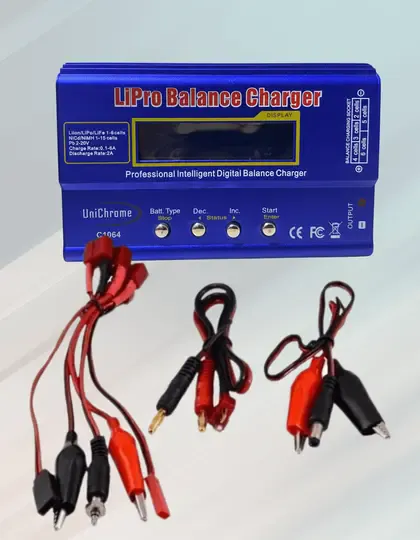 80W RC Lityum Pil Şarj Cihazı Adaptörlü Seçeneğiyle