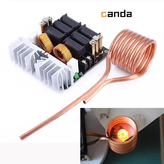 DC 1kW 12V-48V 20A ZVS Tesla Bobinli İndüksiyon Isıtma Devresi DC 1kW 12V-48V 20A ZVS Tesla Bobinli İndüksiyon Isıtma Devresi