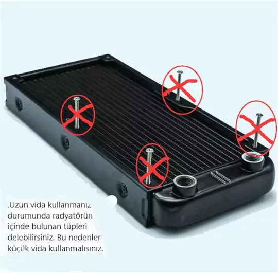 90mm Alüminyum CPU Su Soğutma Radyatörü 90mm Alüminyum CPU Su Soğutma Radyatörü