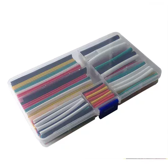 140 Parça Kutulu Heat Shrink Makaron Daralan Kablo Tamir Seti 140 Parça Kutulu Heat Shrink Makaron Daralan Kablo Tamir Seti